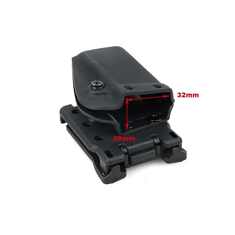 Тактический Зажим для ремня 0305 Kydex Single Mag Чехол кобура G17 BK/DE|Шлемы| |