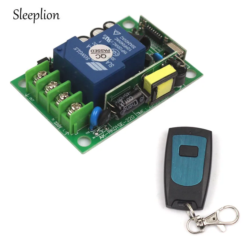 Sleeplion 30A AC 85 В 250 220 110 1 CH реле на/off Беспроводной удаленного переключатель