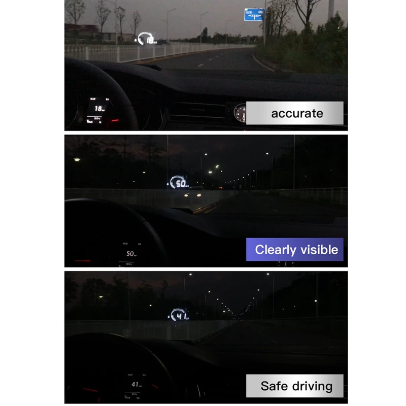 Белый свет H6 3 8 дюйма Hud автомобильные головки дисплей Led лобовое стекло проектор