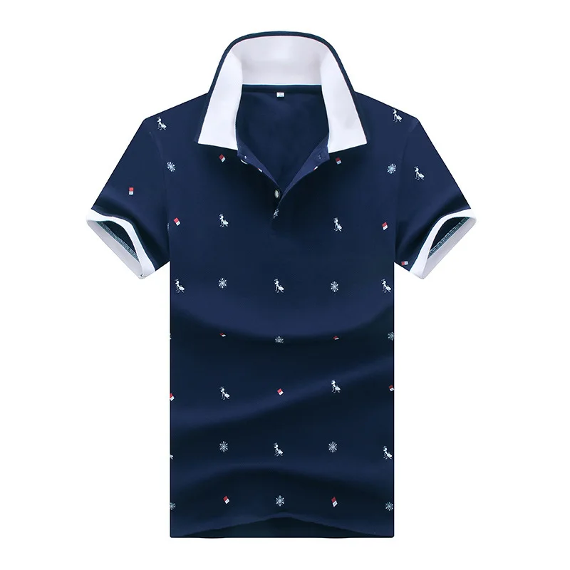 Camisa Polo брендовая белая уличная Мужская рубашка поло в австралийском стиле с