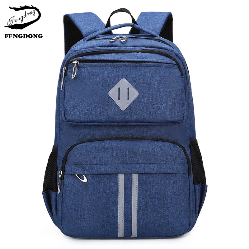 Одноцветные школьные сумки для детей Teena вместительный школьный рюкзак