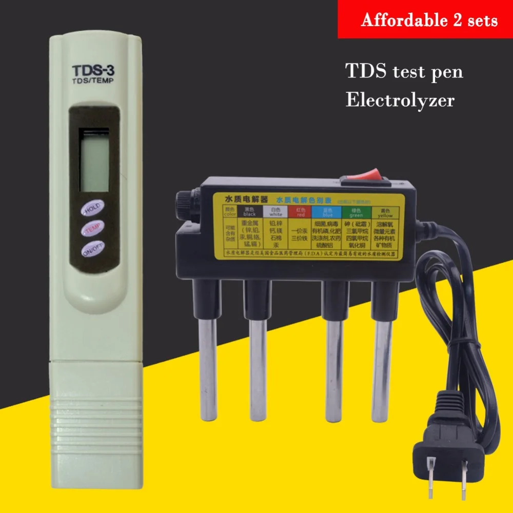 Цифровой TDS измеритель фильтра для измерения качества воды тестер чистоты +