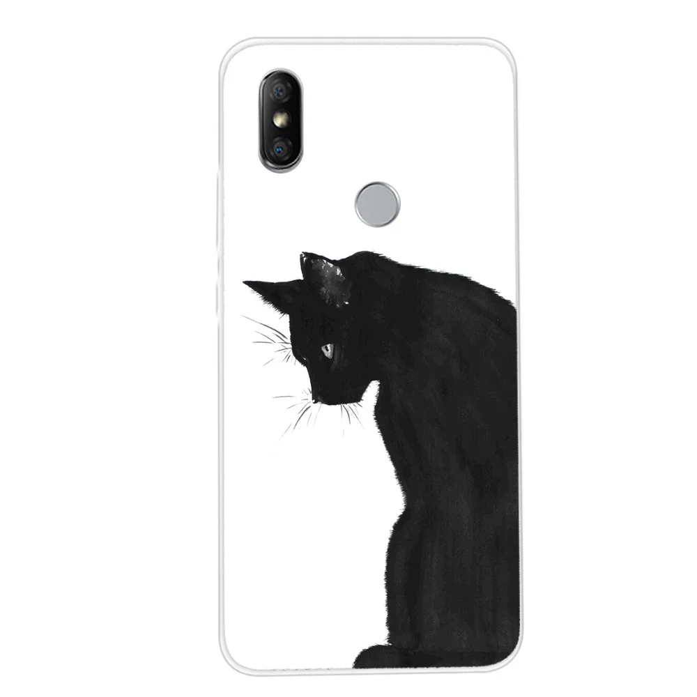 Чехол для Xiaomi Redmi S2 силиконовый мягкий чехол из ТПУ оболочка телефона задние