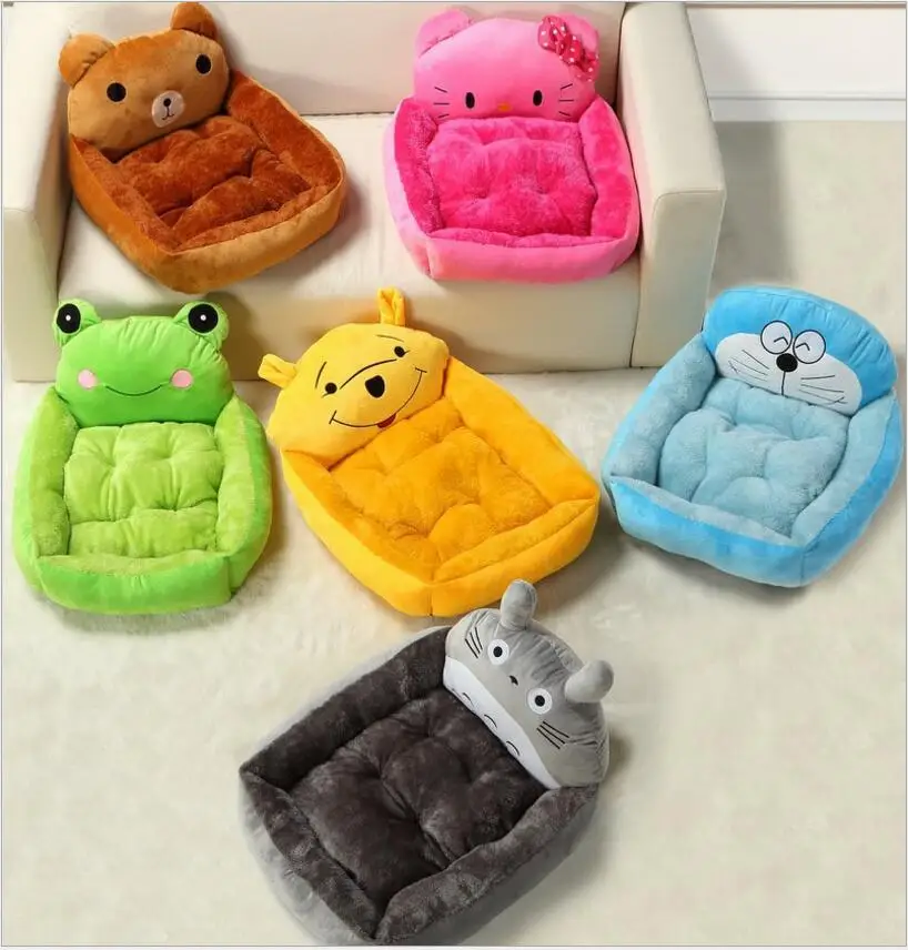 Корзина для больших собак разных размеров коврик из мягкого волокна теплая