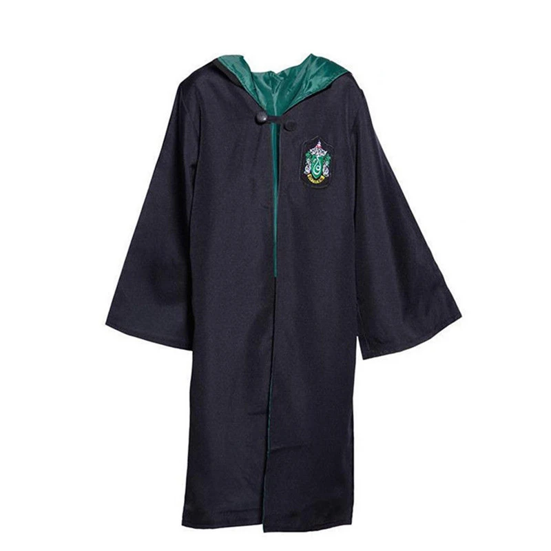 Hp Gryffindor Hufflepuff Ravenclaw Slytherin, детский халат для взрослых, плащ, карнавальный костюм, накидка на хэллоуин, рождество, галстук