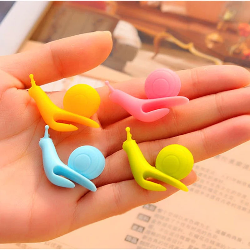 

6pcs/lot Snails Wine Glass Labels Silicone Tea Mug Cup of Tea Bag Glass Markers Drinking Label Glasses Marker