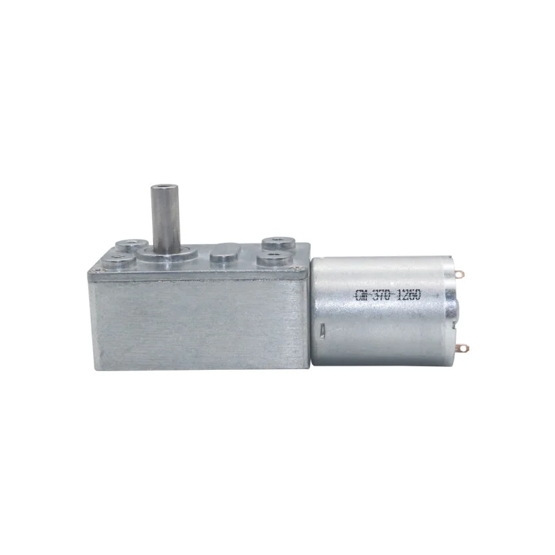 JGY-370 червячный мотор-редуктор 6V12V24V низкоскоростной двигатель самоблокирующийся