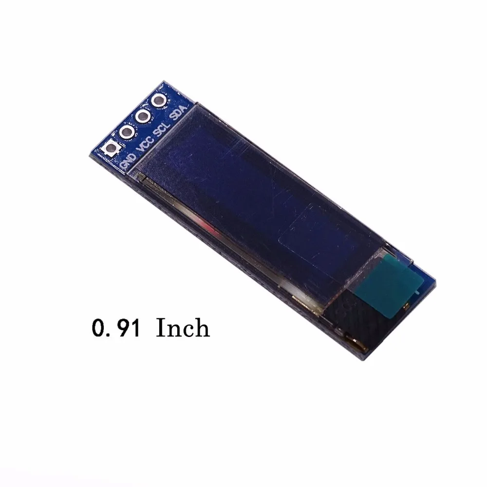 Светодиодный модуль 0 91 дюйма с ЖК дисплеем светодиодный 91X32 O IIC для arduino 1