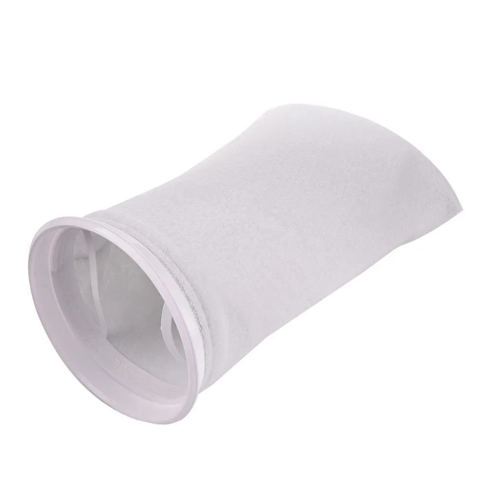 

New Fish Tank Filter Sock Bag Practical White Aquarium Filter Sock 7Inch Fish Aquarium Marine High Density Of Interspace