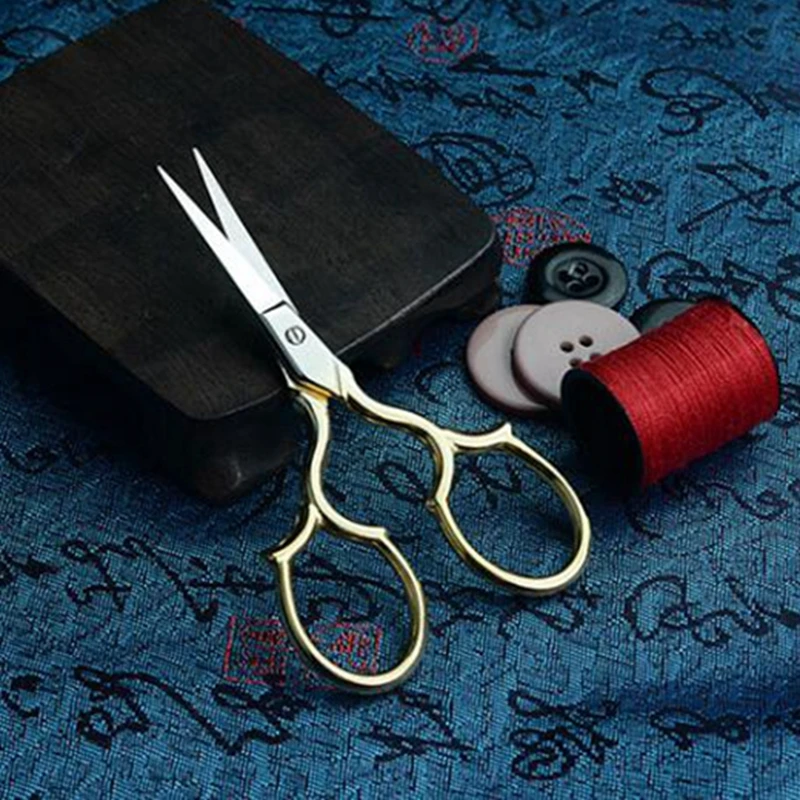 Винтажные стильные ножницы Ретро Швейные нить для резки по индивидуальному
