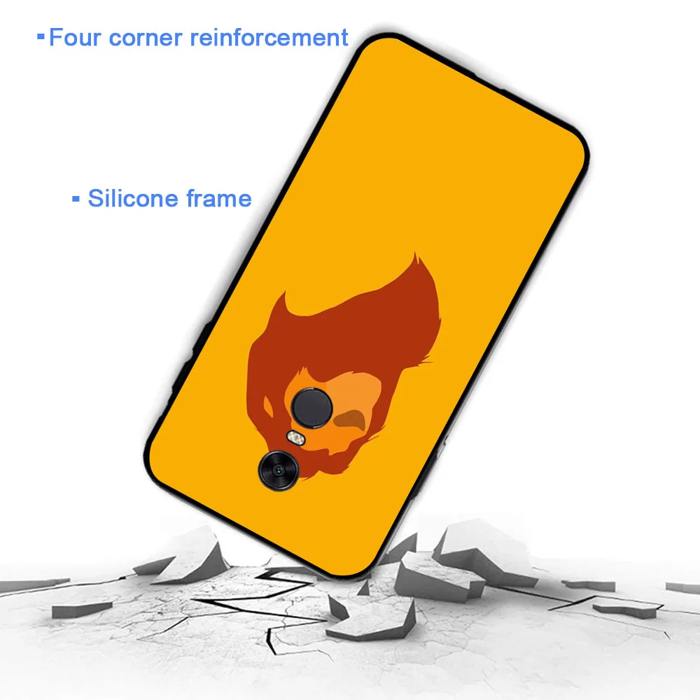 Мягкий силиконовый чехол YIMAOC lion king для Xiaomi Redmi Note 6 Pro 7 S2 Go |