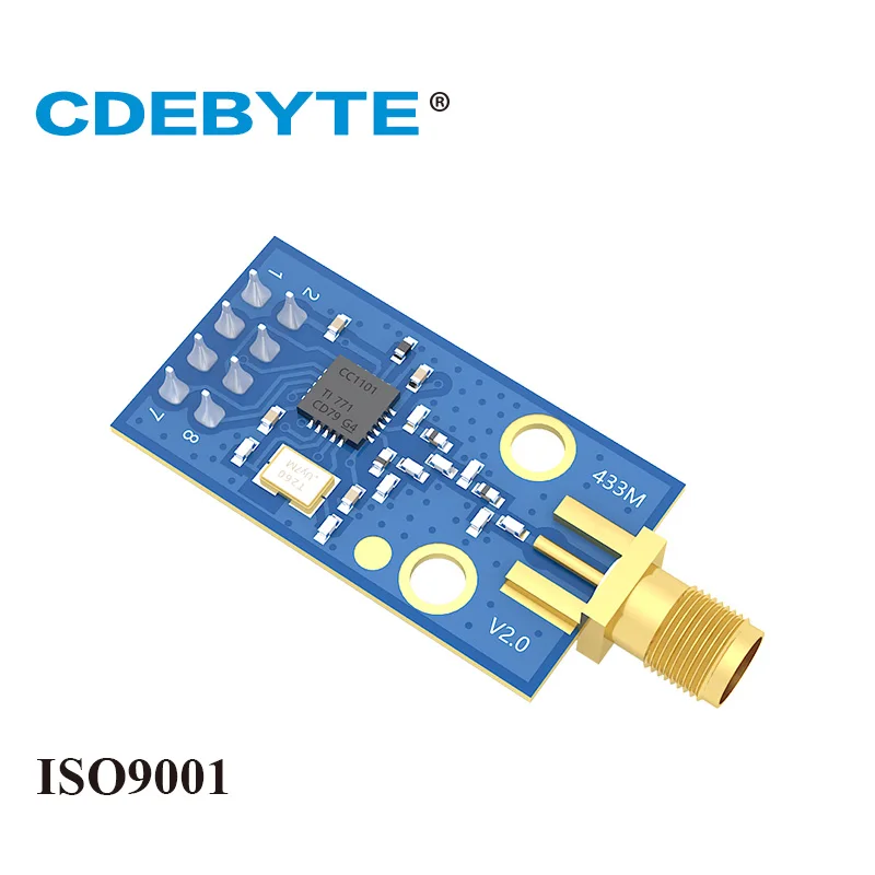 E07 M1101D SMA CC1101 433 МГц 100 мВт антенна uhf беспроводной трансивер Dip передатчик и