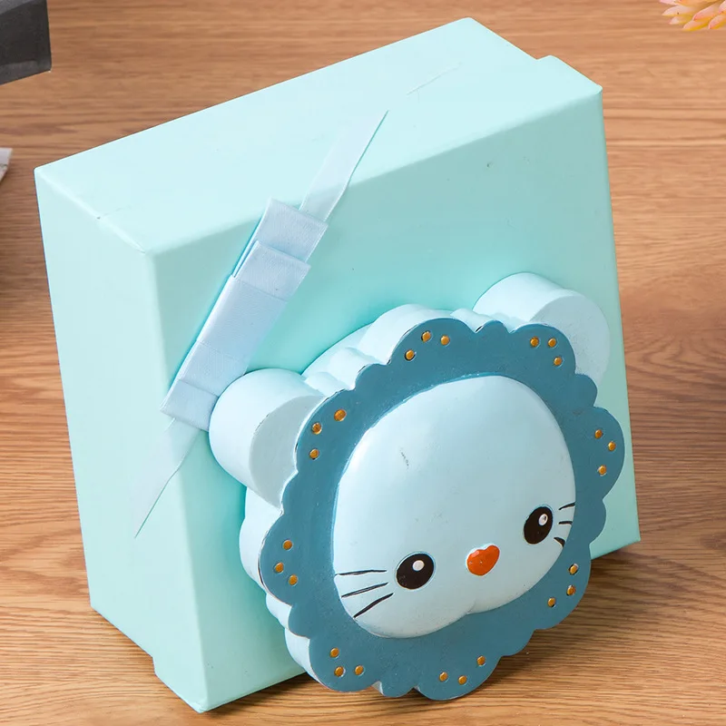 English Blue A Детская коробка для сбора зубов, для сохранения зубов, пуповина для новорожденных, полимерная коробочка для молочных зубов, органайзер для мальчиков и девочек, подарок - Цвет: English Blue A