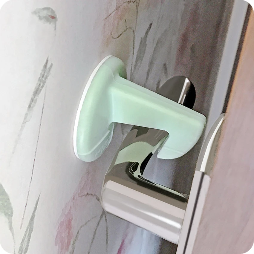 Thickened Door Stopper Rear Wall Anti-collision Pad Handle Mute Stick With Hook Anti Vibration |