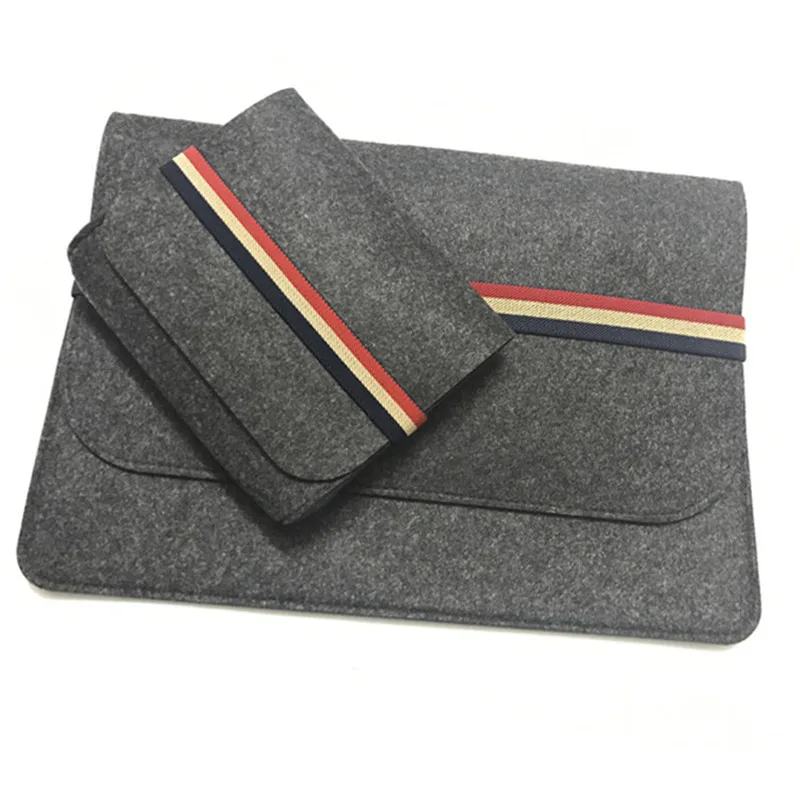 Новый шерстяной войлочный чехол для ноутбука сумка Macbook Pro Air Retina 11 12 13 15 дюймов