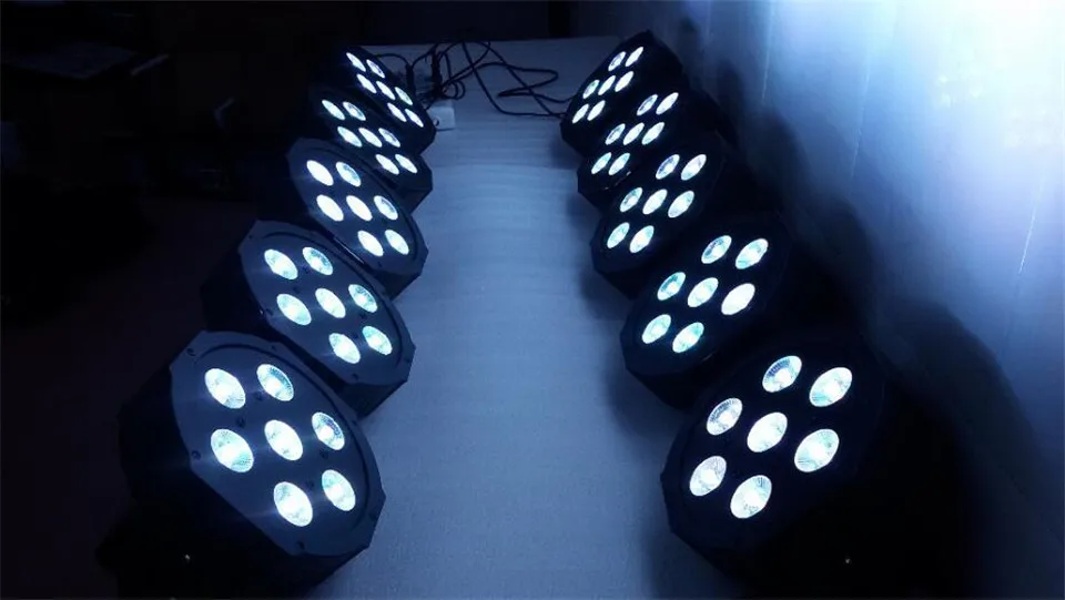 7x12 Вт американский dj mega quad люминесцентный светодиодный фонарь с лаватой