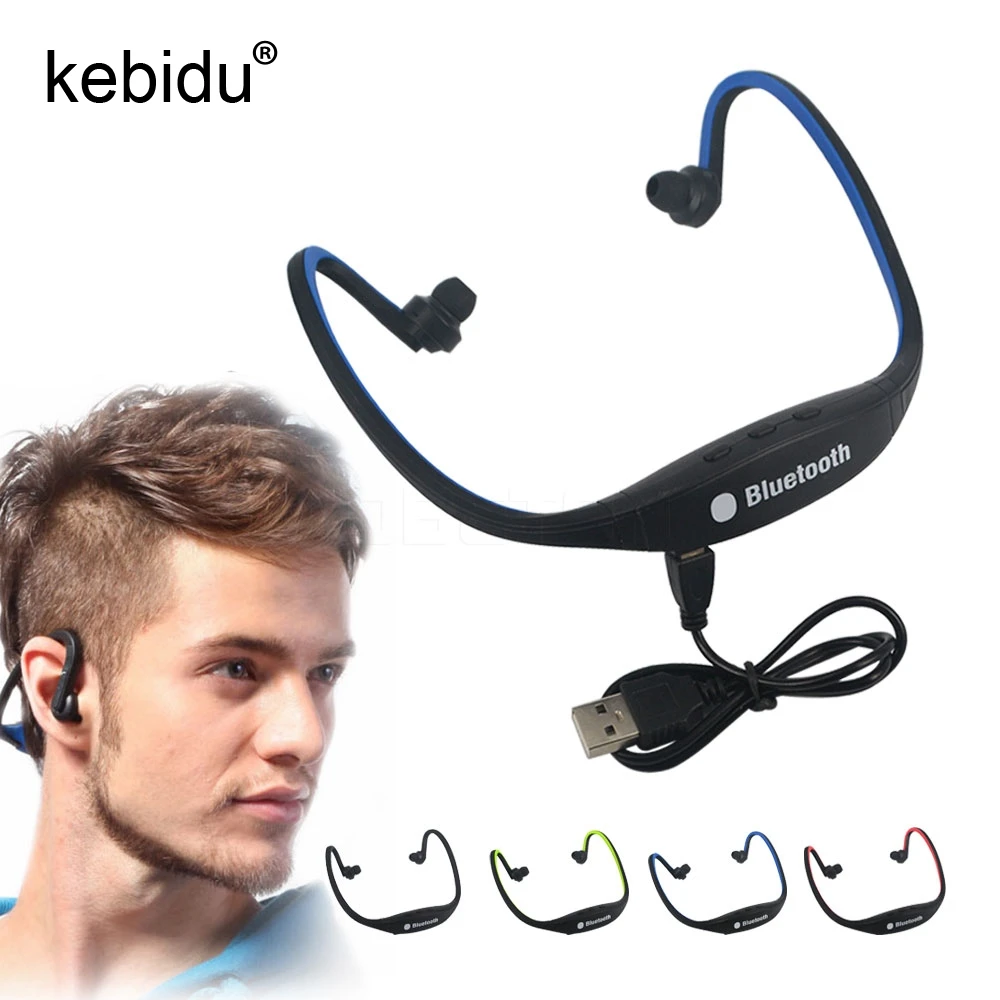 Спортивные Беспроводные наушники Kebidu Bluetooth 4 0 со слотом для карт TF iphone Samsung|sport