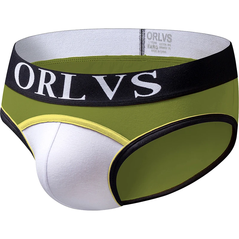 ORLVS 2019 мужские сексуальные трусы-брифы трусы из хлопка нижнее белье cueca бикини