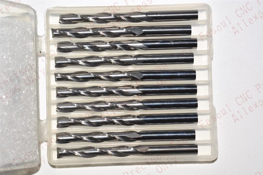5mm*32mm 10pcs Free shipping 2 Flutes End Mill CNC machine milling Cutter Solid carbide woodworking tool PVC MDF Acrylic wood |