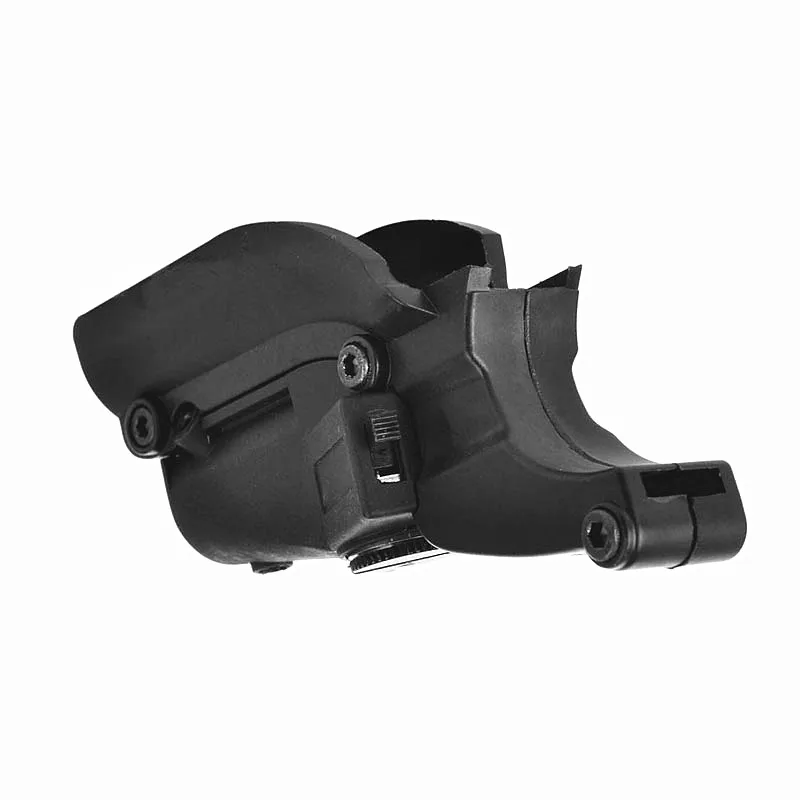 Черный Тактический красный лазерный прицел Военная оптика для страйкбола с