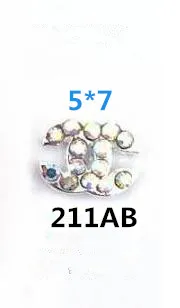 211AB 100 шт украшения для ногтей - Цвет: 211AB