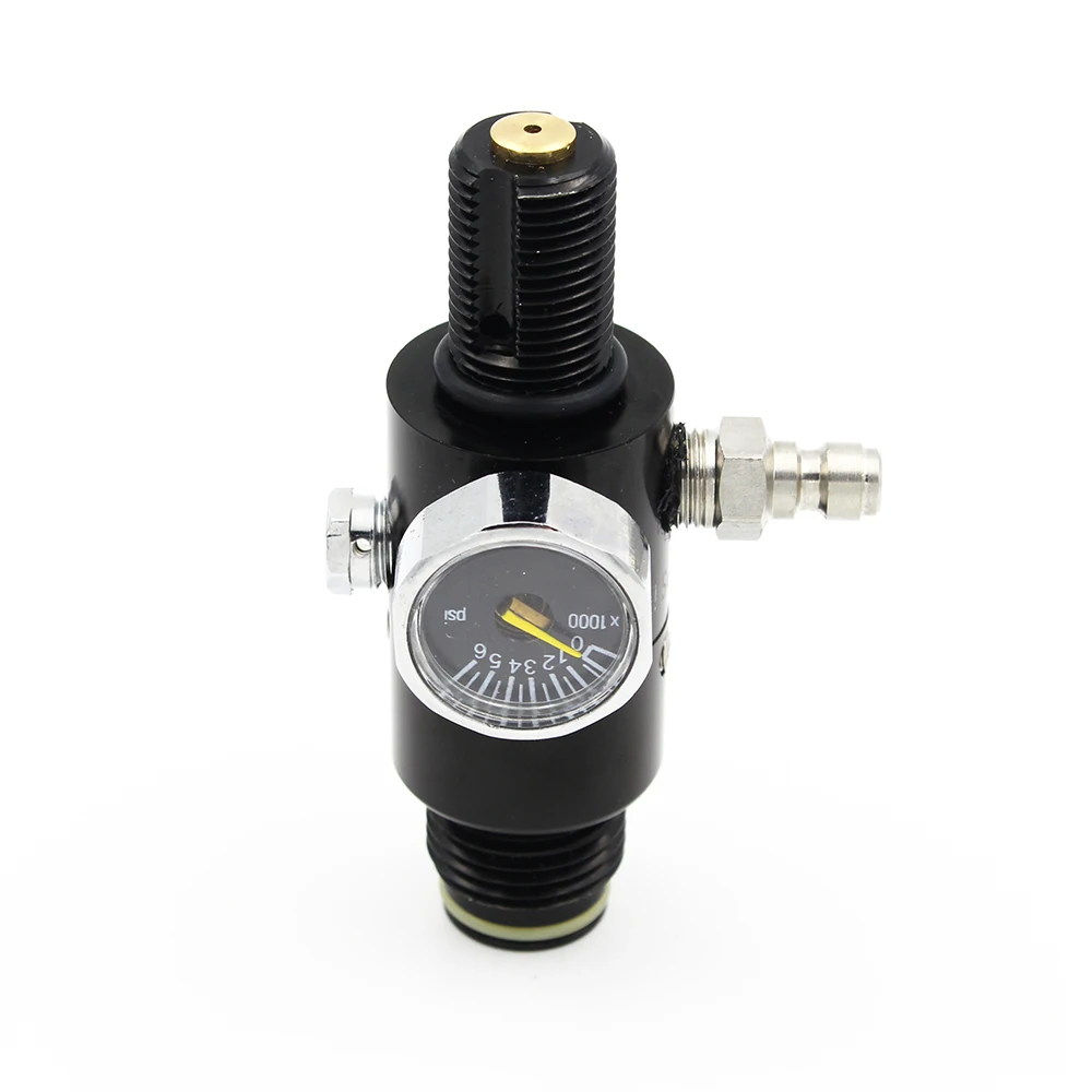 Насос для пейнтбола PCP Scuba HPA Vavle M18x1.5 регулятор черный клапан 4500psi на входе 2200psi