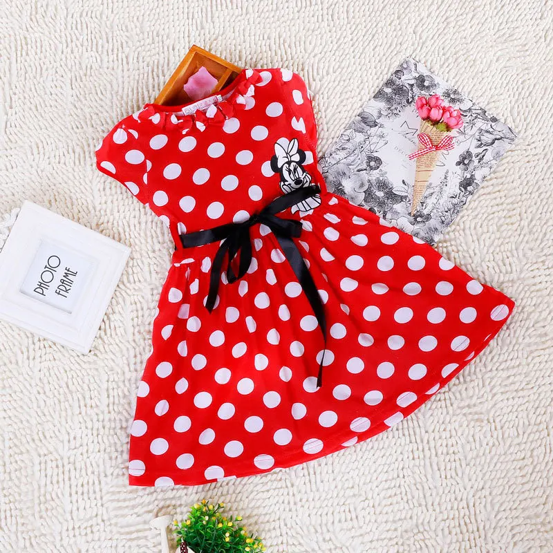 Платья для маленьких девочек детское праздничное платье мини и Минни принцессы