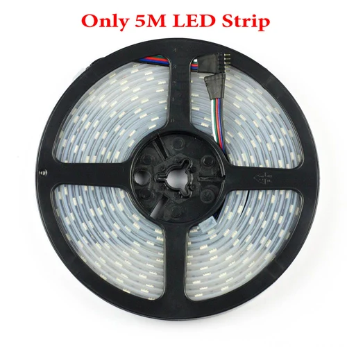 Only 5M LED Strip 20 м 5050 RGBW Светодиодная лента IP67 водонепроницаемая гибкая Диодная лента 15 м+ RF RGBW Пульт дистанционного управления+ усилитель RGBW+ DC12V источник питания - Испускаемый цвет: Only 5M LED Strip