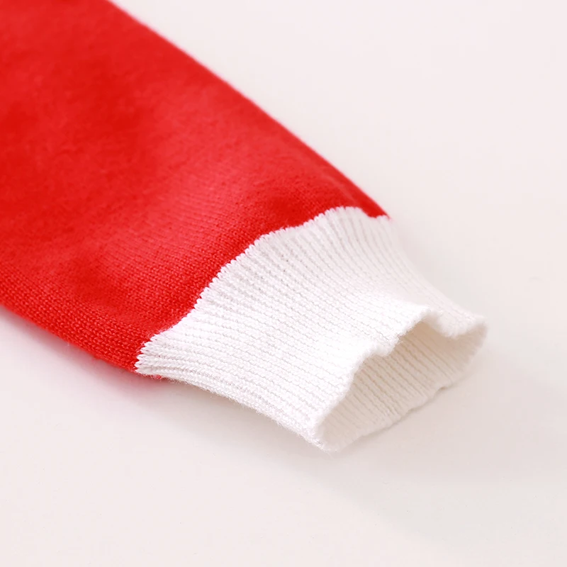 Auro стол новая зимняя Рождественская Детская одежда двухслойный вязаный детский