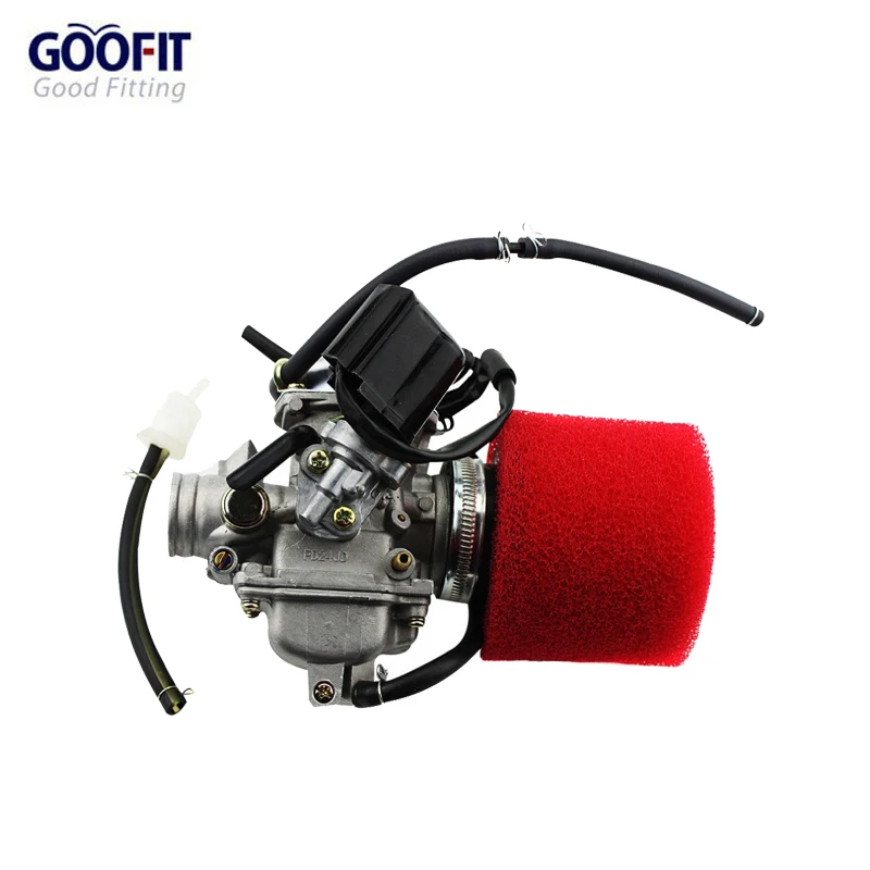 Карбюратор GOOFIT PD24J с воздушным фильтром для GY6 125 куб. См 150 152QMI 157QMJ мотовездеходный
