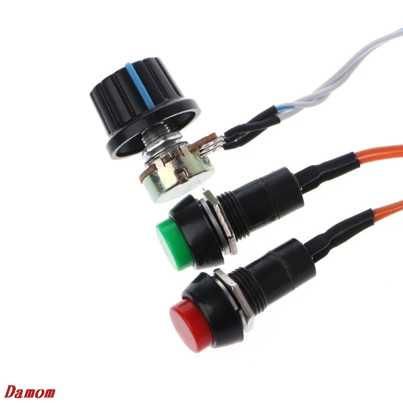 Регулятор скорости двигателя постоянного тока 6V12V 24 В ШИМ регулятор