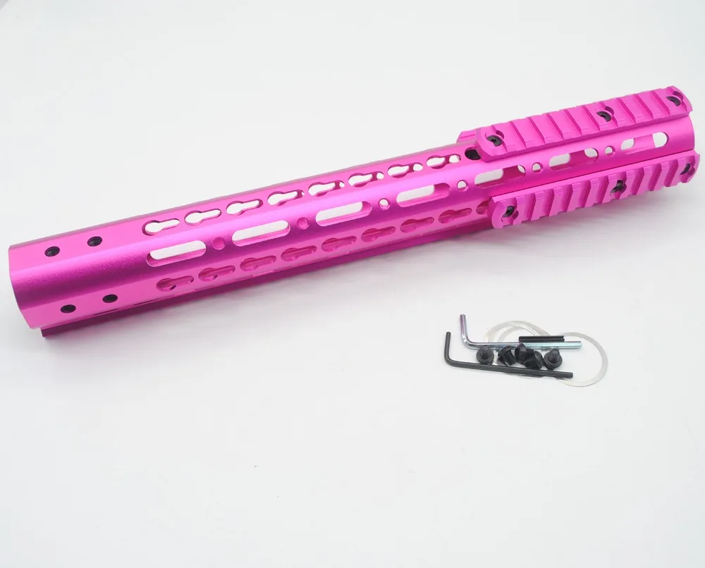 Aplus 7/9/10/12/13,5/15 ''дюймовый Keymod Handguard свободном Пикатинни раздел System_Pink анодированный