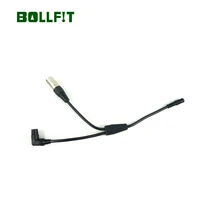 bollfit ebike battery charger converter dc2 1 rca plug cannon plug convertion electric bicycle kit