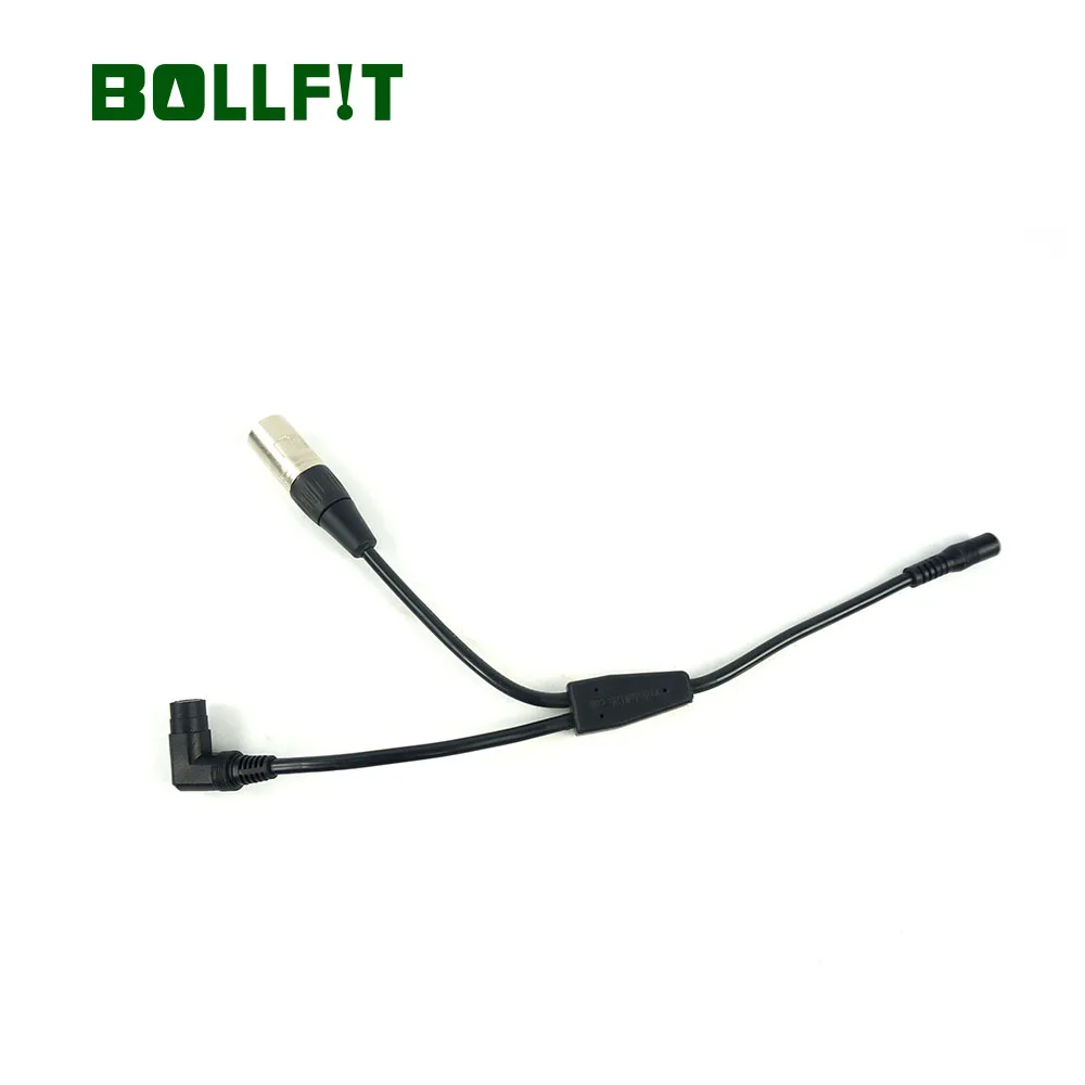 BOLLFIT Ebike зарядное устройство конвертер DC2.1 RCA Вилка Cannon вилка электрический