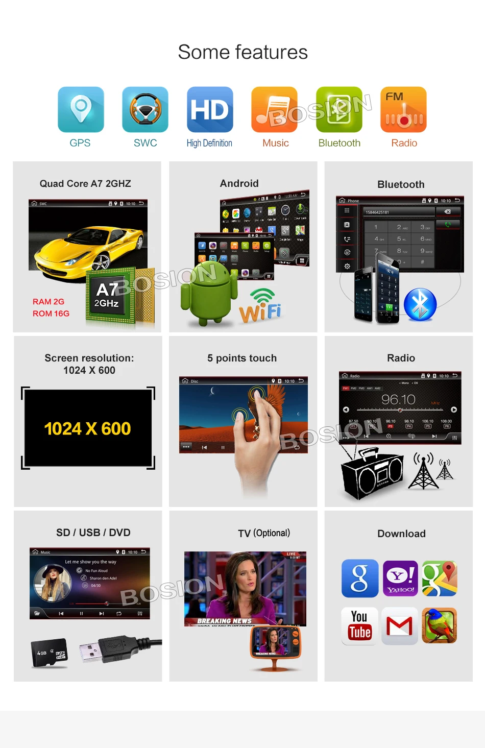 Четырехъядерный Android 7 1 2 din android автомобильный Радио gps для Opel Astra Vectra Antara Zafira Corsa Гб