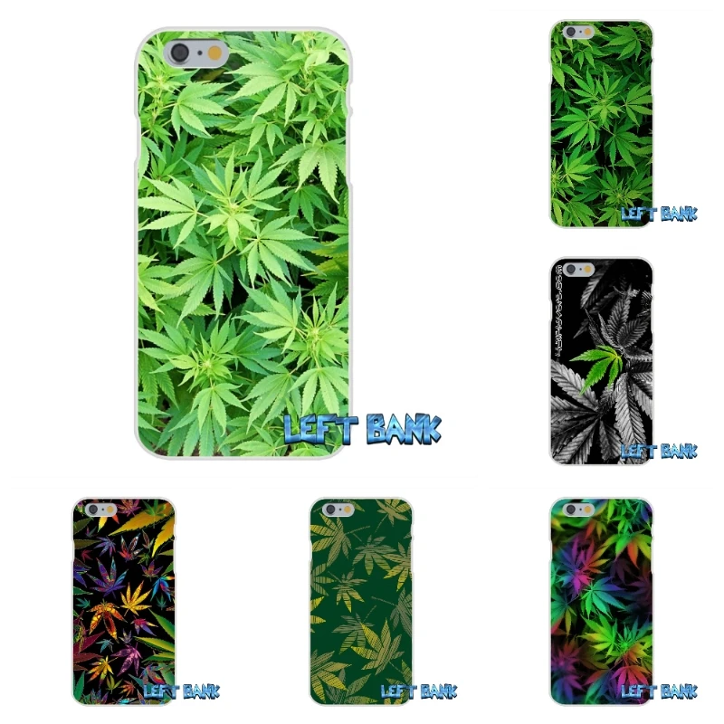 For Samsung Galaxy A3 A5 A7 J1 J2 J3 J5 J7 2016 2017 Cannabis Leaf Pattern Soft Silicone TPU Transparent Cover Case | Мобильные