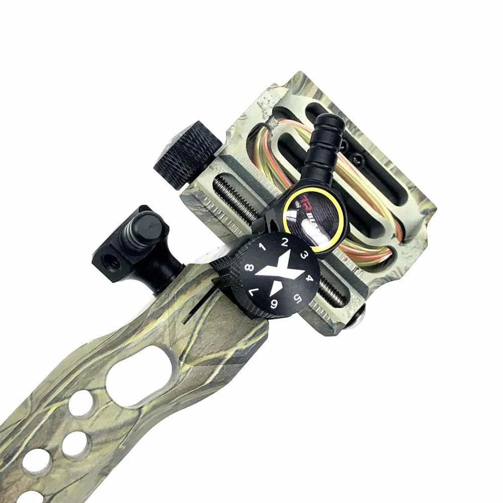 Новый 5 Pin прицел тонкой настройки длинный полюс прицеливания инструмент для