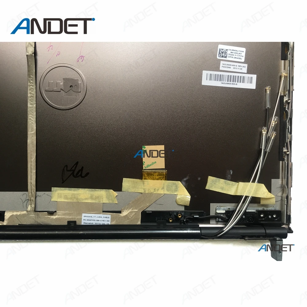 Новый оригинальный для Dell Precision M6600 сенсорный ноутбук LCD задняя крышка Топ чехол +