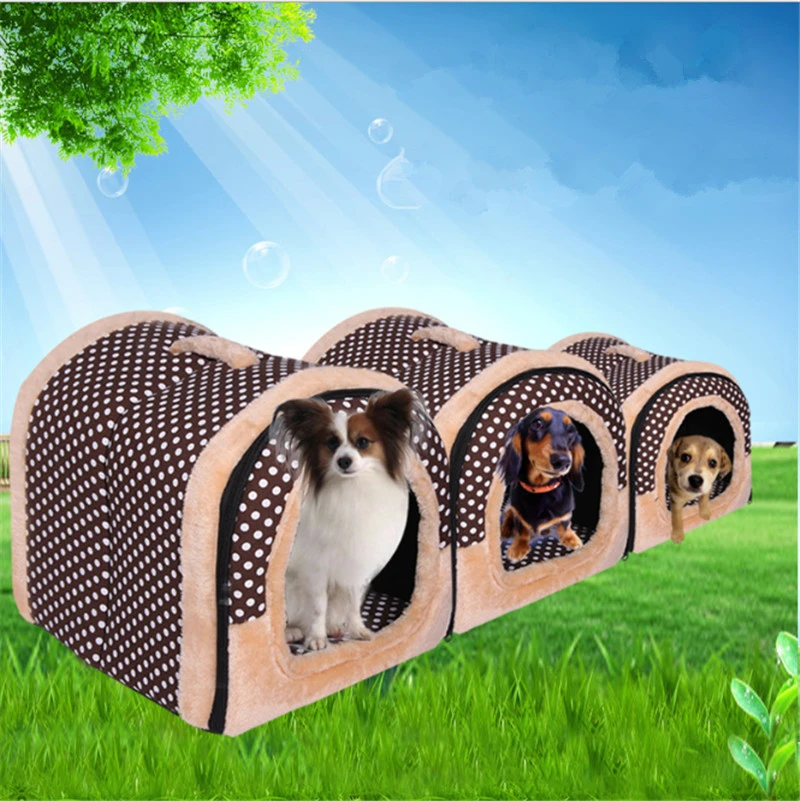 Pet Cat Igloo кроватка для небольшой собаки мягкая кровать Met дом Водонепроницаемый покрытый 1 шт.(S, M, L