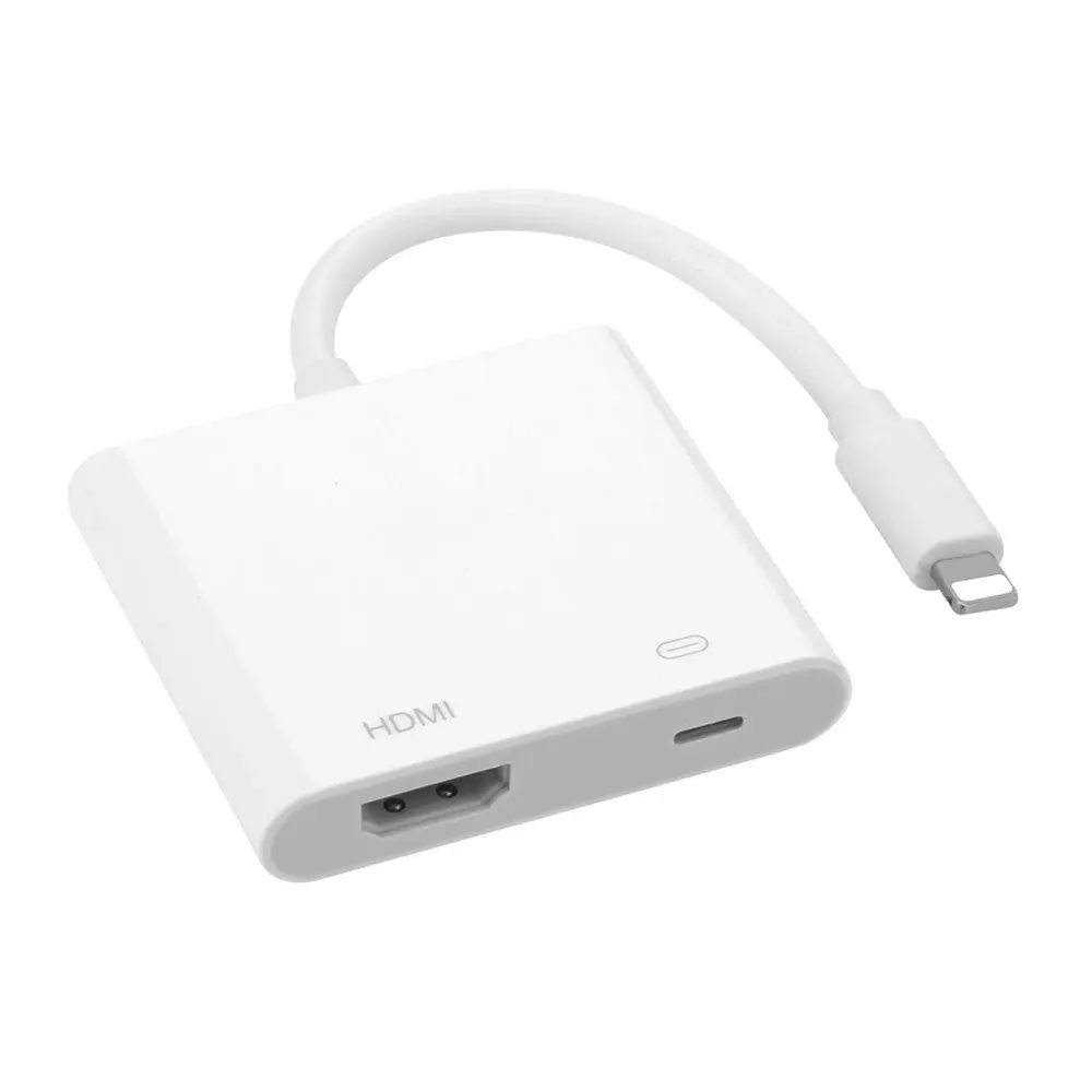 BESIUNI освещение AV HDMI/HD ТВ цифровой кабель адаптер для iphone 5 5S 6 6s 7 7 plus