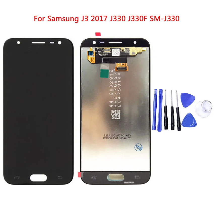 

5.0" SAMSUNG J3 2017 LCD J330 Display J330F J330FN Touch Screen Digitizer Replacement For SAMSUNG GALAXY J3 2017 LCD For