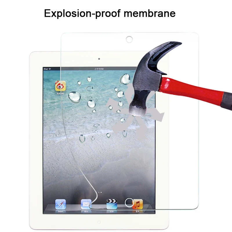Для ipad 4 9 7 &quotTAB анти осколочная защитная пленка высокого качества