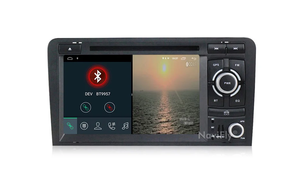 Новинка! 2din 2+ 32G Android 9,1 автомобильный dvd-плеер gps навигация для Audi A3 S3 2003-2013 мультимедийный плеер радио FM wifi BT RDS CAN шина