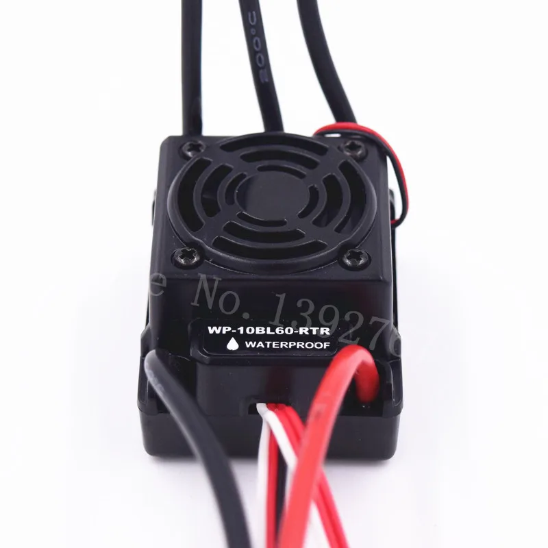 Водонепроницаемый бесщеточный двигатель ESC SBEC 60A 6В/3A Lipo NiMH 3660 3300KV для модели