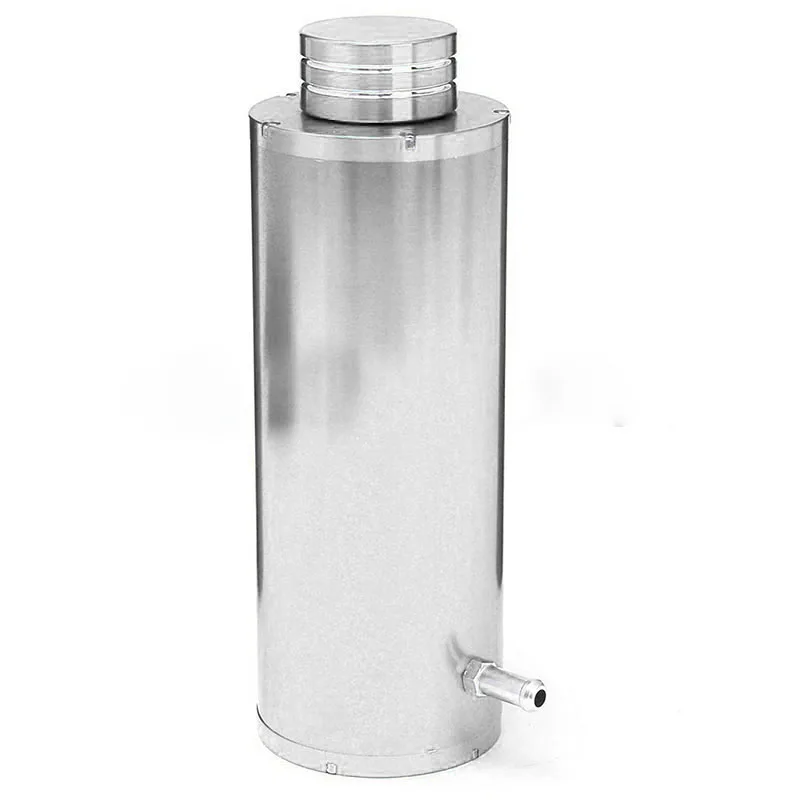 Серебряный 800 мл Универсальный резервуар для переполнения радиатор охлаждение