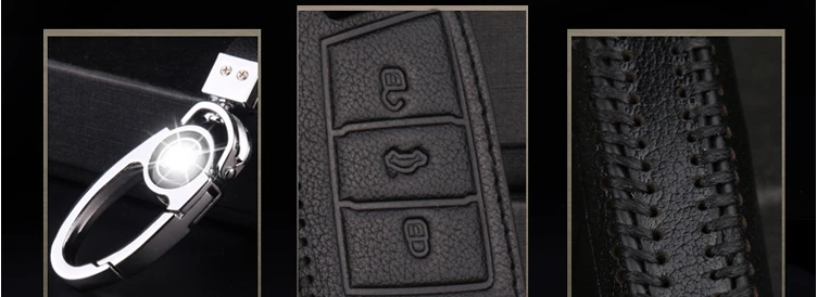 Good quality! Special car key case for Skoda Yeti 217-2011 wear-resisting genuine leather cover Free shipping | Автомобили и