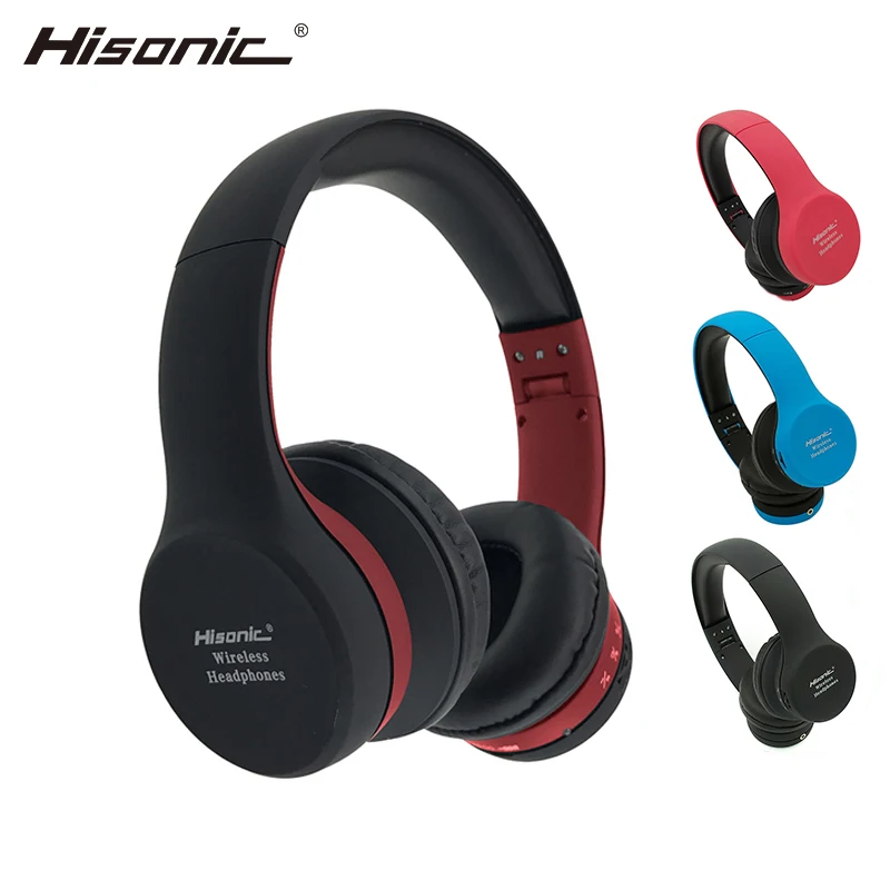 Hisonic Складная гарнитура беспроводные наушники airoha чип время микрофон игровой беспроводной Auriculares Audifonos bs-sun 832