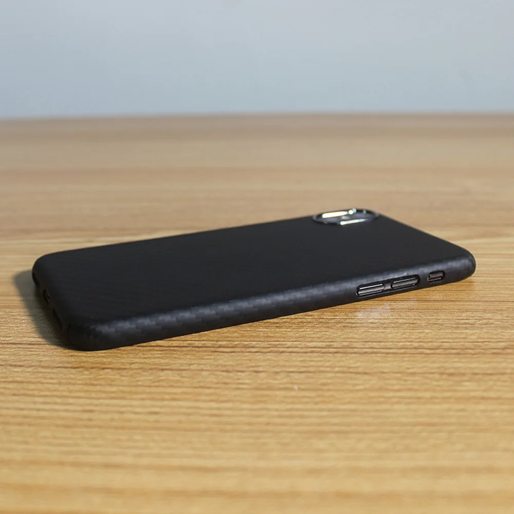 Роскошный мягкий чехол из арамидного волокна для iPhone X, чехол, задняя крышка из углеродного волокна, чехол для iPhone 10, матовый, 5,8 дюйма