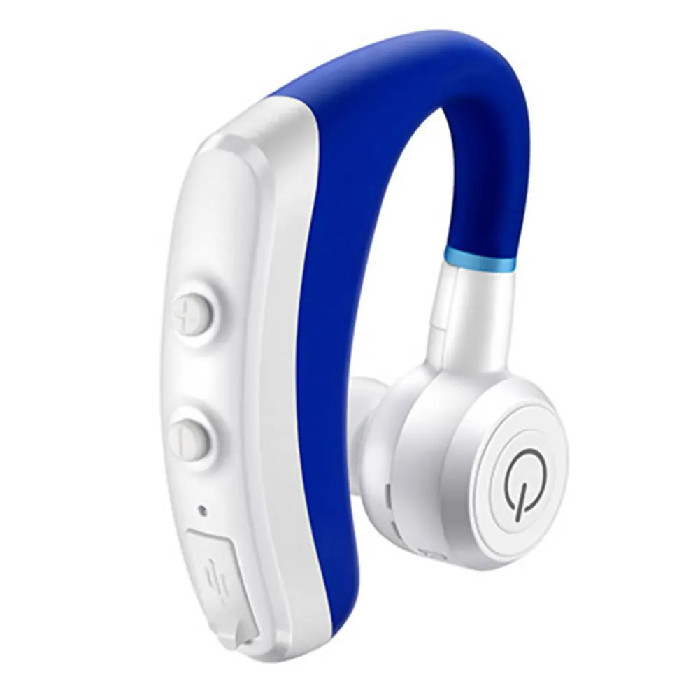 Blue Беспроводная Bluetooth гарнитура Bluetooth наушники стерео HD голос Bluetooth 4,1 Handfree мобильный телефон мини портативный - Цвет: Blue