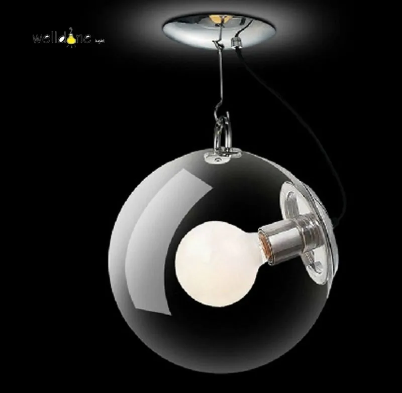 Стеклянные и железные подвесные светильники креативные модные украшения для